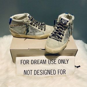 Golden Goose *LIKE NEW* Midstar Sneakers with Golden Goose Added Laces